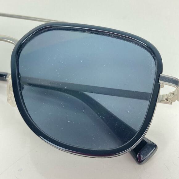 HAWKERS x BALR. Captain Limited Edition Stainless/Black Aviator Sunglasses - Picture 12 of 13